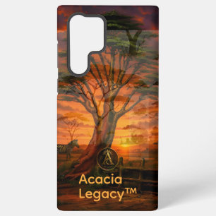 Acacia Legacy™: Golden Sunset Safari Mara Kenya Samsung Galaxy Case