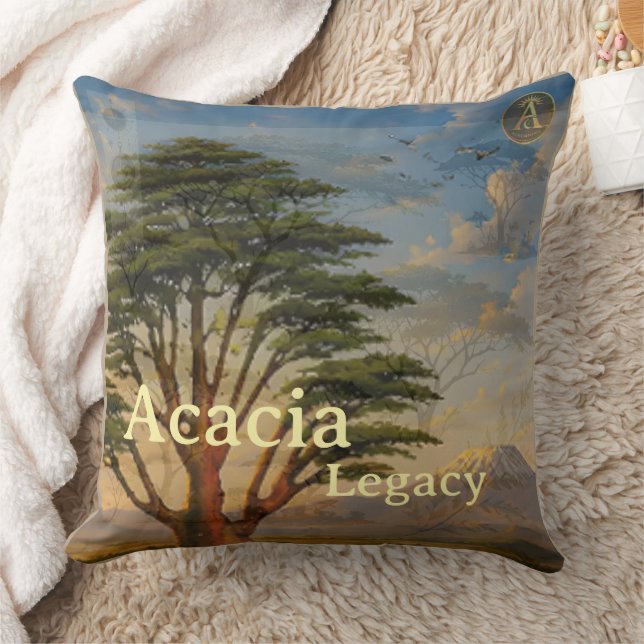  Acacia Legacy™ Panorama | Collector Mara Kenya   Cushion (Blanket)