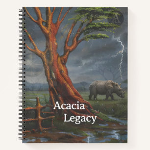 Acacia Legacy™: Storm & Strength Nature Edition Notebook