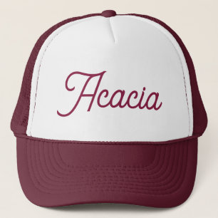 Acacia Name Hat Girl Classic Custom Name Cap