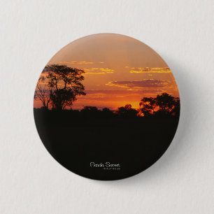 Acacia Sunset 6 Cm Round Badge