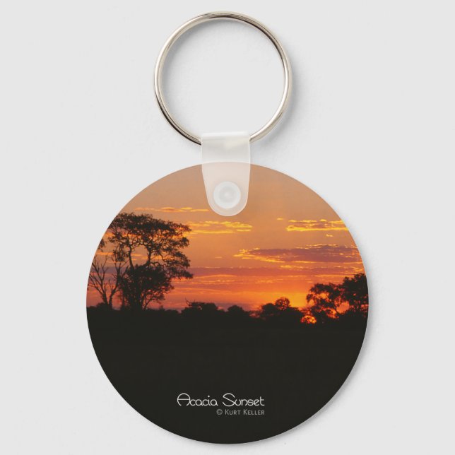 Acacia Sunset Key Ring (Front)