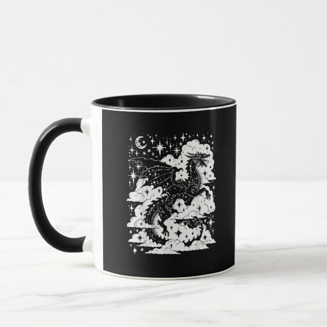 Academia Fantasy  Book Lover Bookish Goblincore Mug (Left)