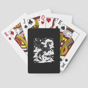 Academia Fantasy Book Lover Bookish Goblincore Playing Cards