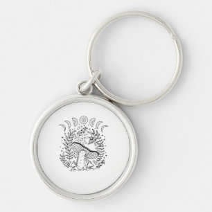 Academia Goblincore Cottagecore Aesthetic Witchy M Key Ring