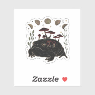 Academia Moon Witchy Goblincore Aesthetic Frog Cla