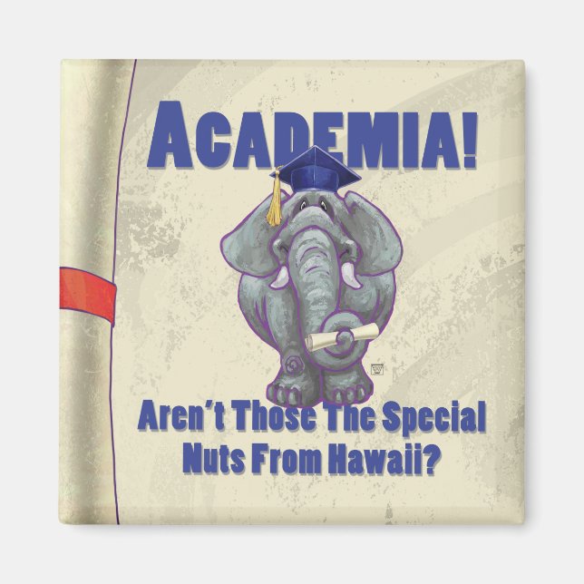 Academia Scroll Magnet (Front)