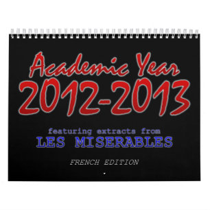 Academic Calendar 2012-2013, French