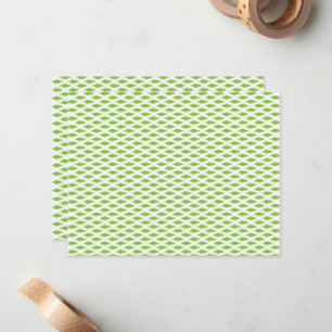 Academic Green Pattern for Success Card