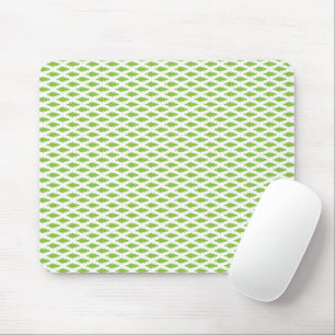 Academic Green Pattern for Success Mouse Pad
