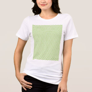 Academic Green Pattern for Success Tri-Blend Shirt