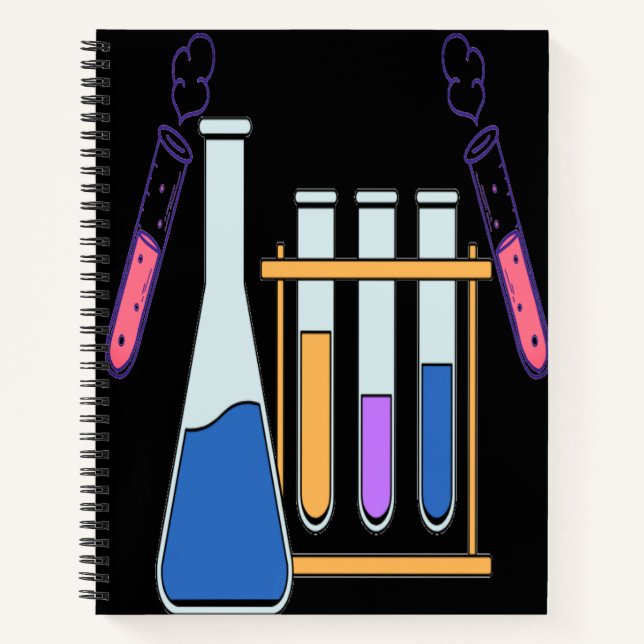 Academic Notebook With Classroom Icons – VYPE CORE (Front)