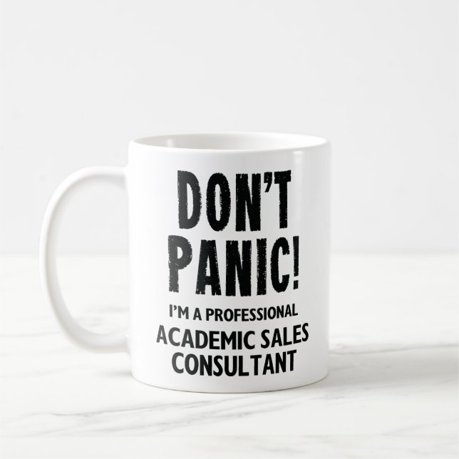 Academic Sales Consultant Coffee Mug (Left)