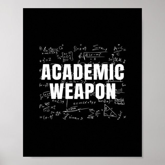 Academic Weapon - Inspirational Classic - Back to  Poster (Front)