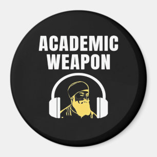 Academic Weapon - Inspirational Classic Funny Magnet