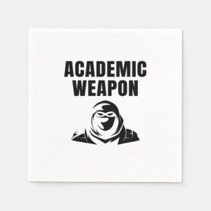 Academic Weapon - Inspirational Classic Napkin