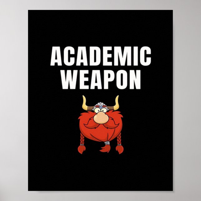 Academic Weapon - Inspirational Oversized Chill  Poster (Front)