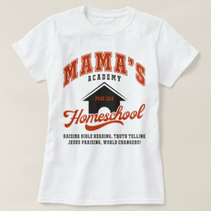 Academy Homeschool Mama, Homeschool Mum, CC Tutor T-Shirt