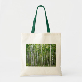 Acadia Birches Tote Bag
