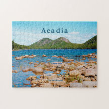 Acadia Bubble Mountains Jordan Pond National Park