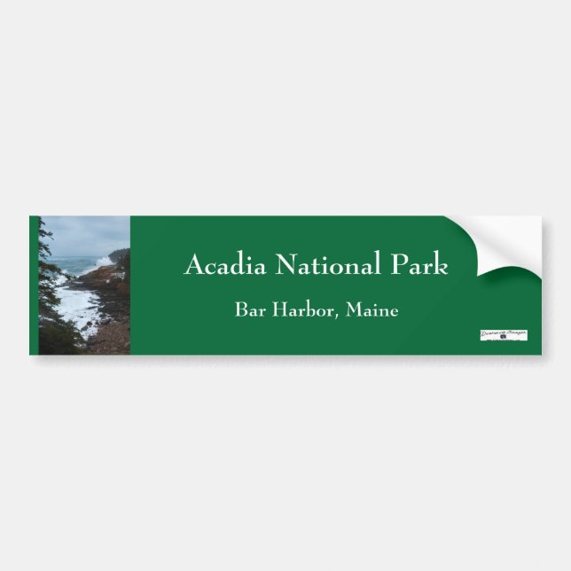 Acadia Bumpersticker - 1 Bumper Sticker (Front)