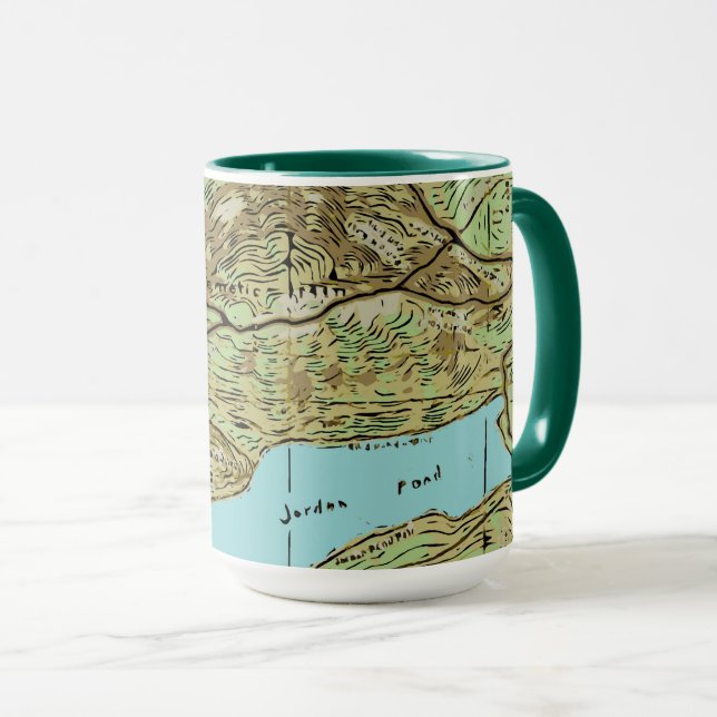 ACADIA MAP MUG (Front Right)