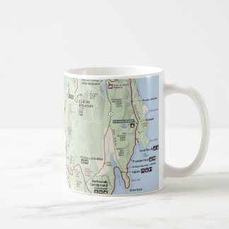 Acadia map mug