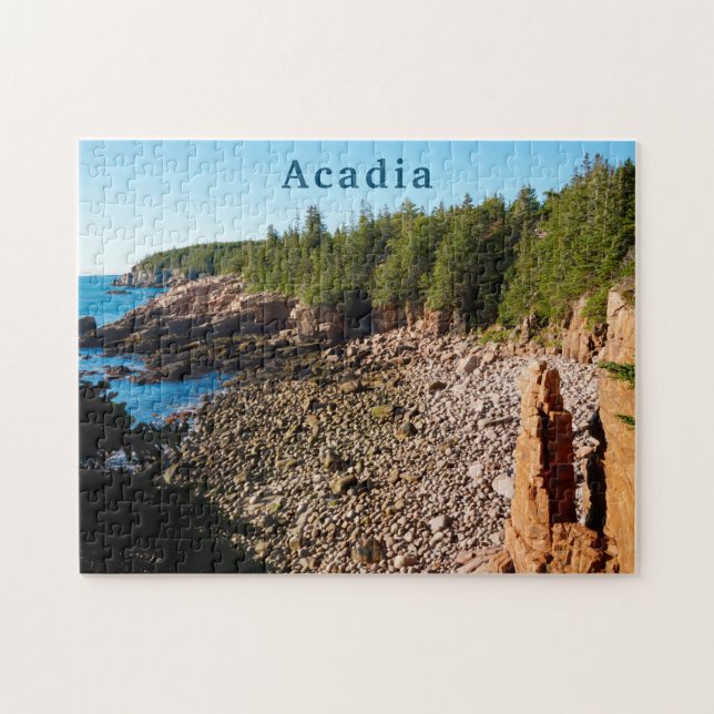 Acadia National Monument Cove Maine Jigsaw Puzzle (Horizontal)