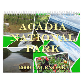 Acadia National Park 2009 Calendar