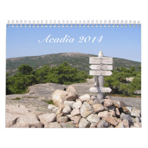 Acadia National Park 2014 Calendar