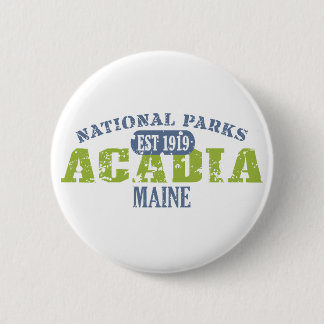 Acadia National Park 6 Cm Round Badge