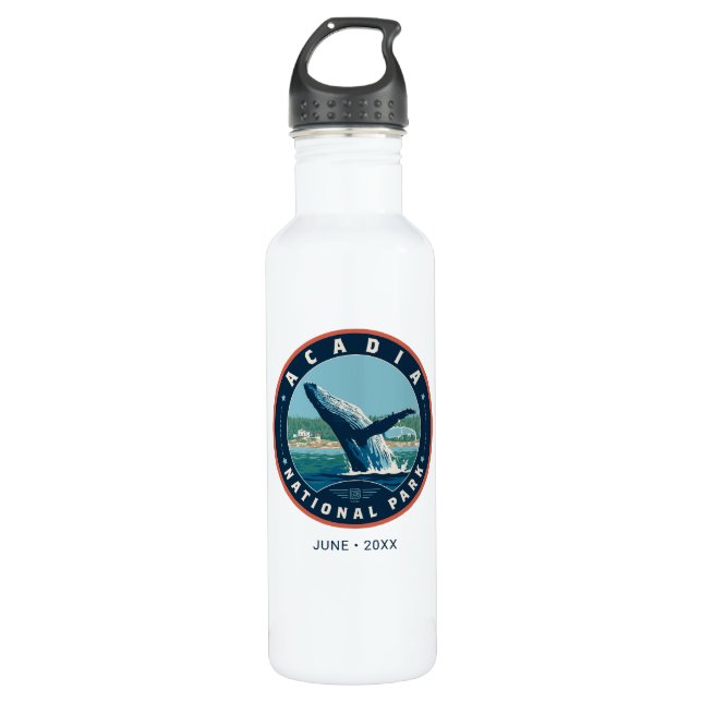 Acadia National Park 710 Ml Water Bottle (Front)