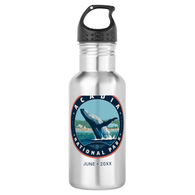 Acadia National Park 710 Ml Water Bottle (Front)