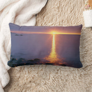 Acadia National Park  Atlantic Ocean Maine Lumbar Cushion