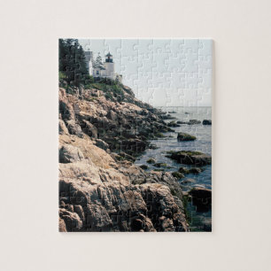 Acadia National Park , Bass Harbour , Maine Jigsaw Puzzle