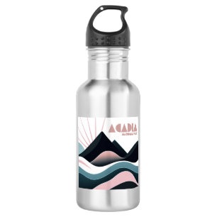 Acadia National Park Coloured Hills 532 Ml Water Bottle
