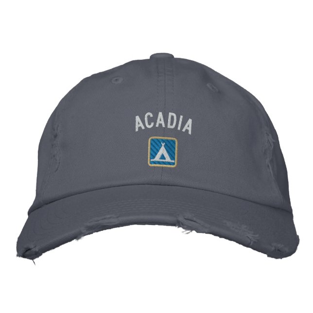 Acadia National Park Embroidered Hat (Front)