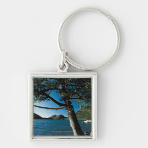 Acadia National Park , London Pond , Maine Key Ring