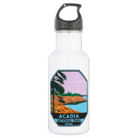 Acadia National Park Maine Bar Harbour Vintage