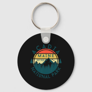 Acadia National Park Maine Hiking Nature Outdoors Key Ring