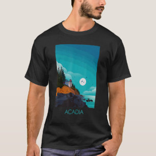 Acadia National Park Maine Mountains Merchandise U T-Shirt