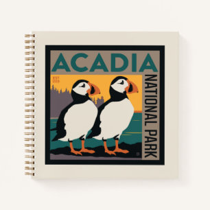 Acadia National Park, Maine   Puffins Notebook