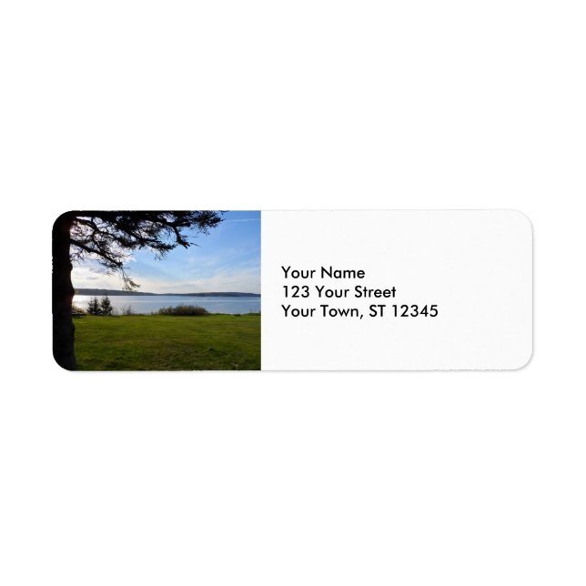 Acadia National Park, Maine Return Address Label (Front)