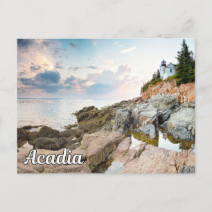 Acadia National Park, Maine, USA Holiday Postcard