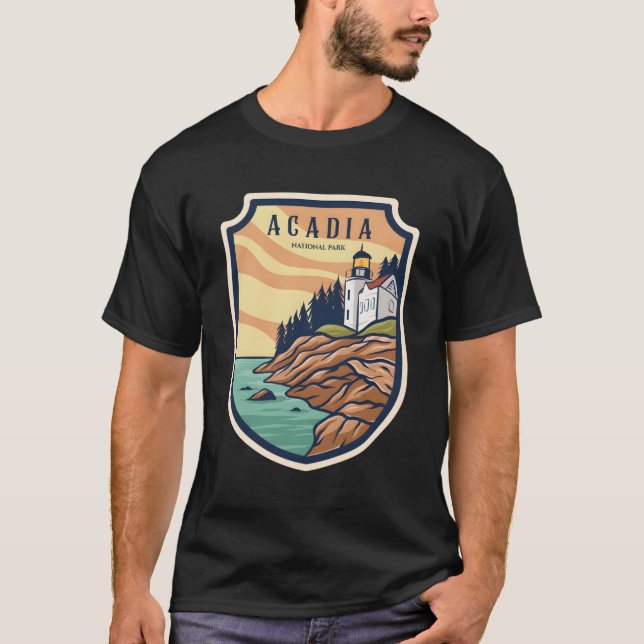 Acadia National Park Maine Usa T-Shirt (Front)