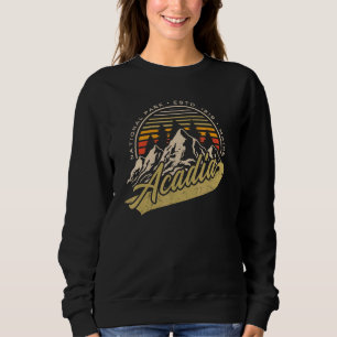 Acadia National Park Maine Vintage Look 2 Sweatshirt
