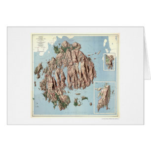 Acadia National Park Map 1960