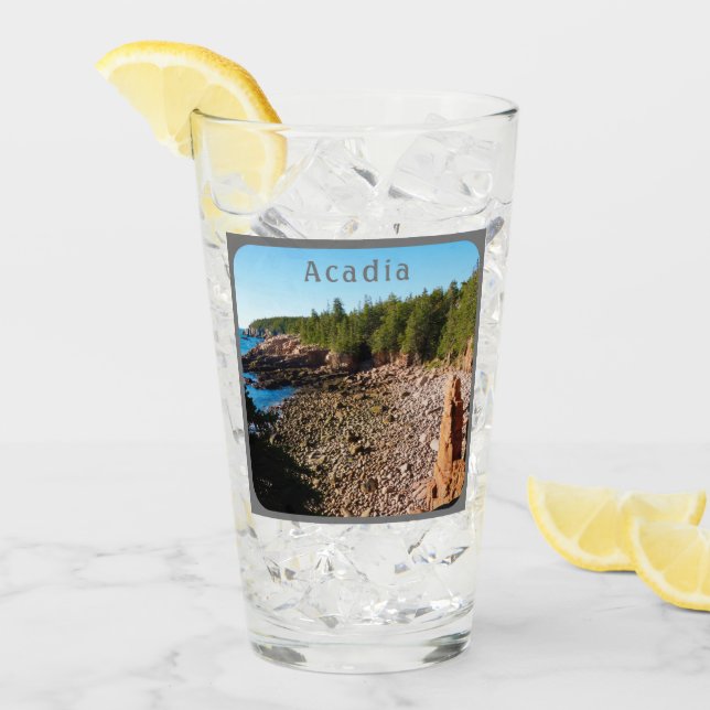 Acadia National Park Monument Cove MDI Glass (Front Ice)