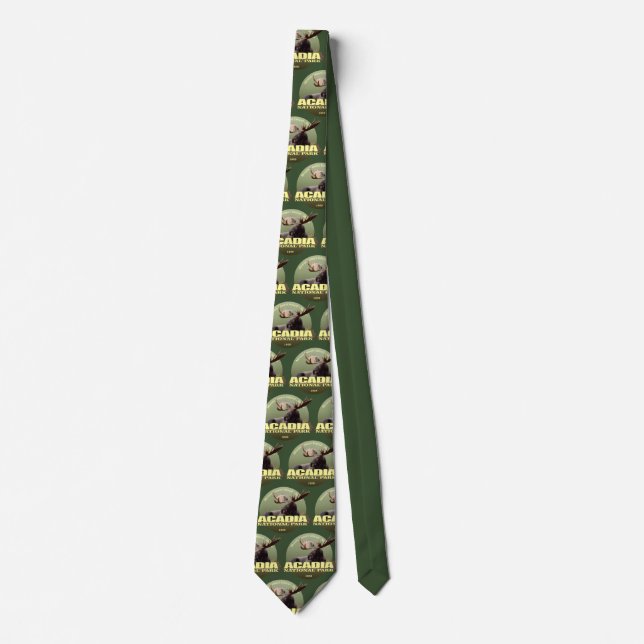 Acadia National Park (Moose) WT Tie (Front)