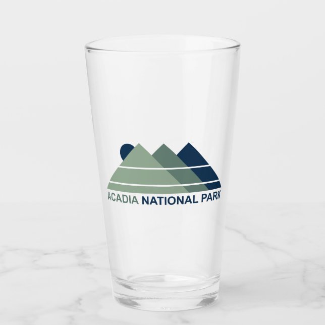 Acadia National Park Mountain Sun Glass (Front)